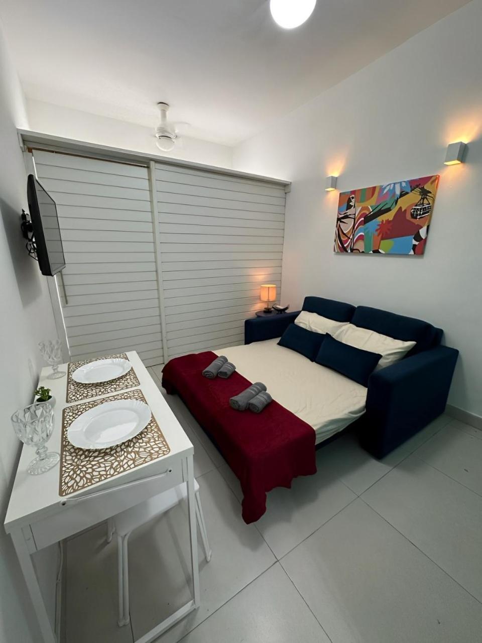 Confortavel Estudio Com Linda Vista Do Mar Rio de Janeiro Exterior foto